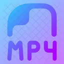 Mp Mp 4 Mp 4 File Icon