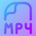 Mp Mp 4 Mp 4 File Icon