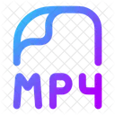 Mp Mp 4 Mp 4 File Icon