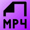 Mp Mp 4 Mp 4 File Icon