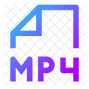 Mp Mp 4 Mp 4 File Icon