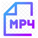 Mp Mp 4 Mp 4 File Icon