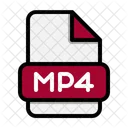 Mp 4 File Document Icon