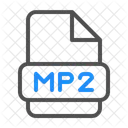 Mp 2 ファイル、ファイル、タイプ アイコン