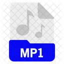 Mp 1 File Format Icon