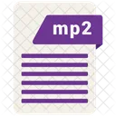Mp 2 Format Document Icon