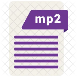 Mp2 file  Icon