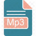 Mp 3 Arquivo Formato Ícone