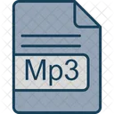 Mp 3 Arquivo Formato Ícone