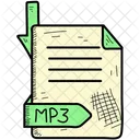 Mp Document Format Icon