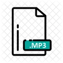 Mp 3 Dokument Erweiterung Symbol