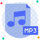 Mp 3 Cancion Formato Icono