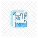 MP3-Audiodatei  Symbol