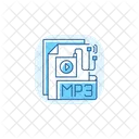 MP3 Audio file  Icon