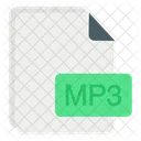 Mp 3 Datei Datei Musikdatei Symbol