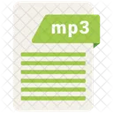 Mp 3 Format Document Icon