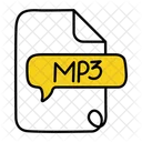 Mp 3 File File Format Mp 3 Format Icon