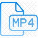 Mp 4 Document File Icon