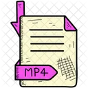 Mp 4 Extention Format Icon