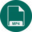 Mp 4 Archivo Extension Icono