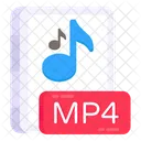 Mp 4 File File Format Filetype Icon