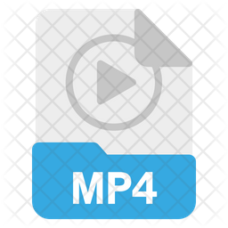 Mp4 File Icon Of Flat Style Available In Svg Png Eps Ai Icon Fonts