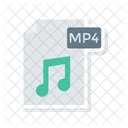 Mp4 파일  아이콘