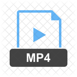 Mp4 File Icon Of Flat Style Available In Svg Png Eps Ai Icon Fonts
