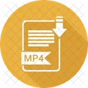 Mp 4 Extension Document Icon