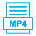 Mp4 File  Icon