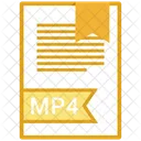 Mp 4 Document File Icon