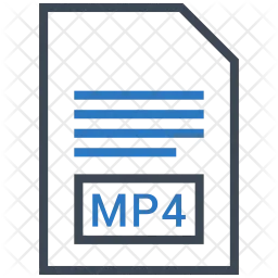 Mp4 file format  Icon