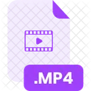 Mp 4 File Music Icon