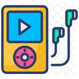 Mp4 Player  Symbol