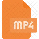 Mp 4 File Video Icon