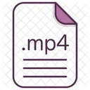 Mp 4 Video File Icon