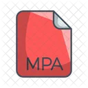 Mpa Audio File Icon