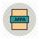 File Type Mpa File Format Icon