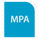 Mpa Erweiterung Datei Symbol