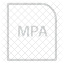 Mpa Erweiterung Datei Symbol