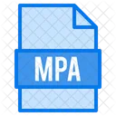 Mpa ファイル、ファイル、タイプ アイコン