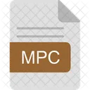 Mpc Archivo Formato Icono