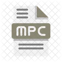 Mpc File Document Icon