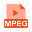 Mpeg Datei Erweiterung Symbol