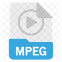 Datei MPEG Format Symbol