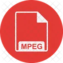Mpeg File Extension Icon