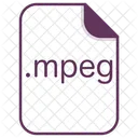 Mpeg Music File Icon
