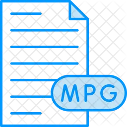 Mpeg Video File  Icon