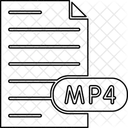 Mpeg Video File File File Type Icon