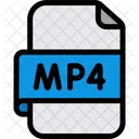 Mpeg Video File Icon
